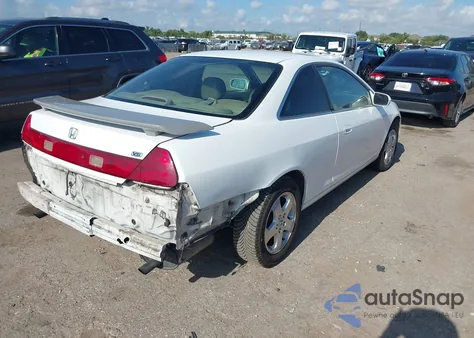 1998 Honda Accord Ex V6 from USA, damaged, VIN 1HGCG2250WA017477